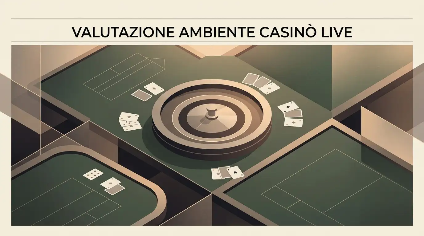 Tavolo live con area di gioco, puntate e controlli della sessione